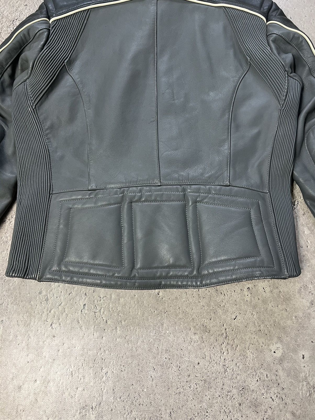 Harley Davidson × Vintage 90s Vintage Grunge Distressed Biker Leather Jacket Size US M / EU 48-50 / 2 - 15 Thumbnail
