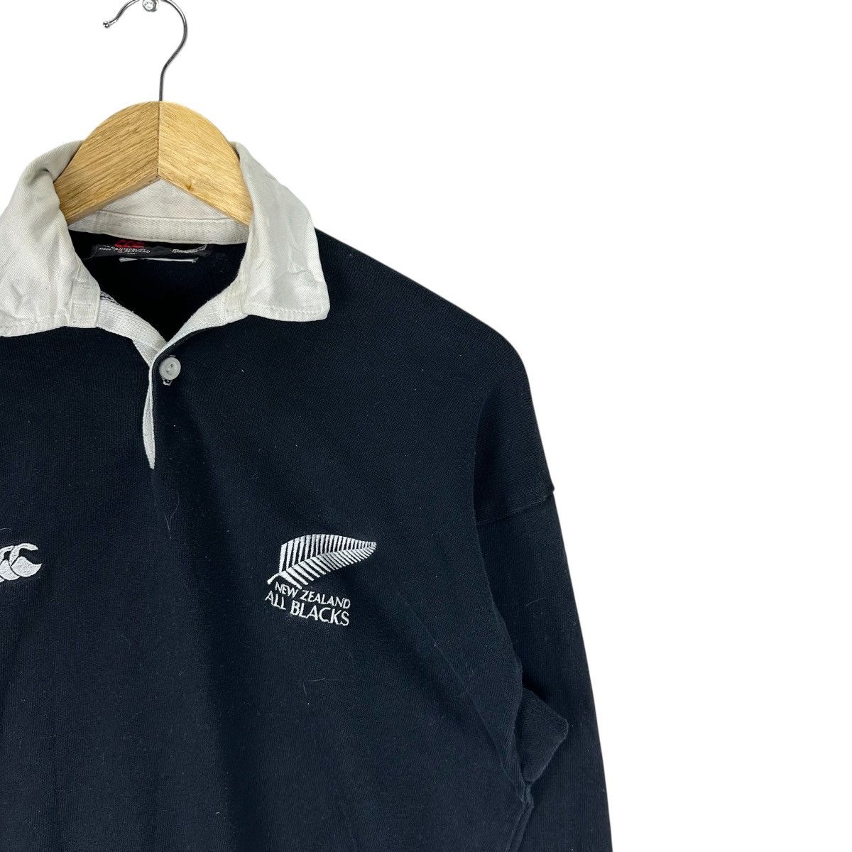Canterbury of New Zealand CANTERBURY NEW ZEALAND ALL BLACK JERSEY Size US S / EU 44-46 / 1 - 3 Thumbnail