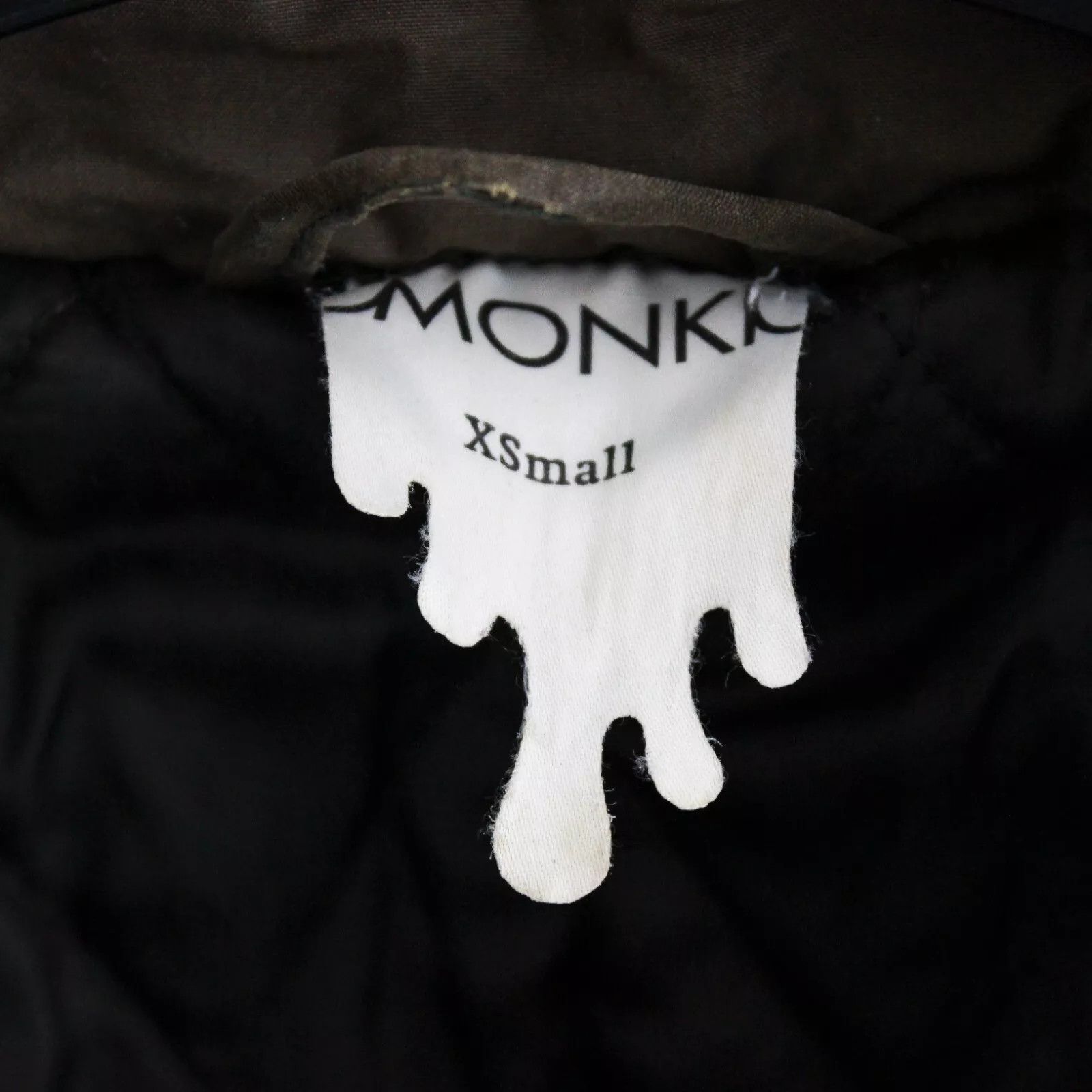 Other MONKI Stina Jacket Womens XS Padded Over Coat Khaki Puffer Size XS / US 0-2 / IT 36-38 - 3 Thumbnail