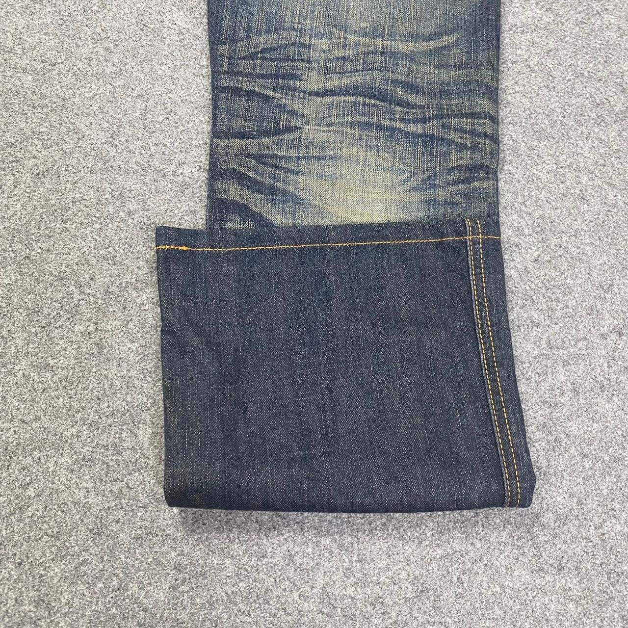 Edwin RARE DEWIN BLUE TRIP FLARE BOOTCUT DENIM JEANS Size US 32 / EU 48 - 7 Thumbnail
