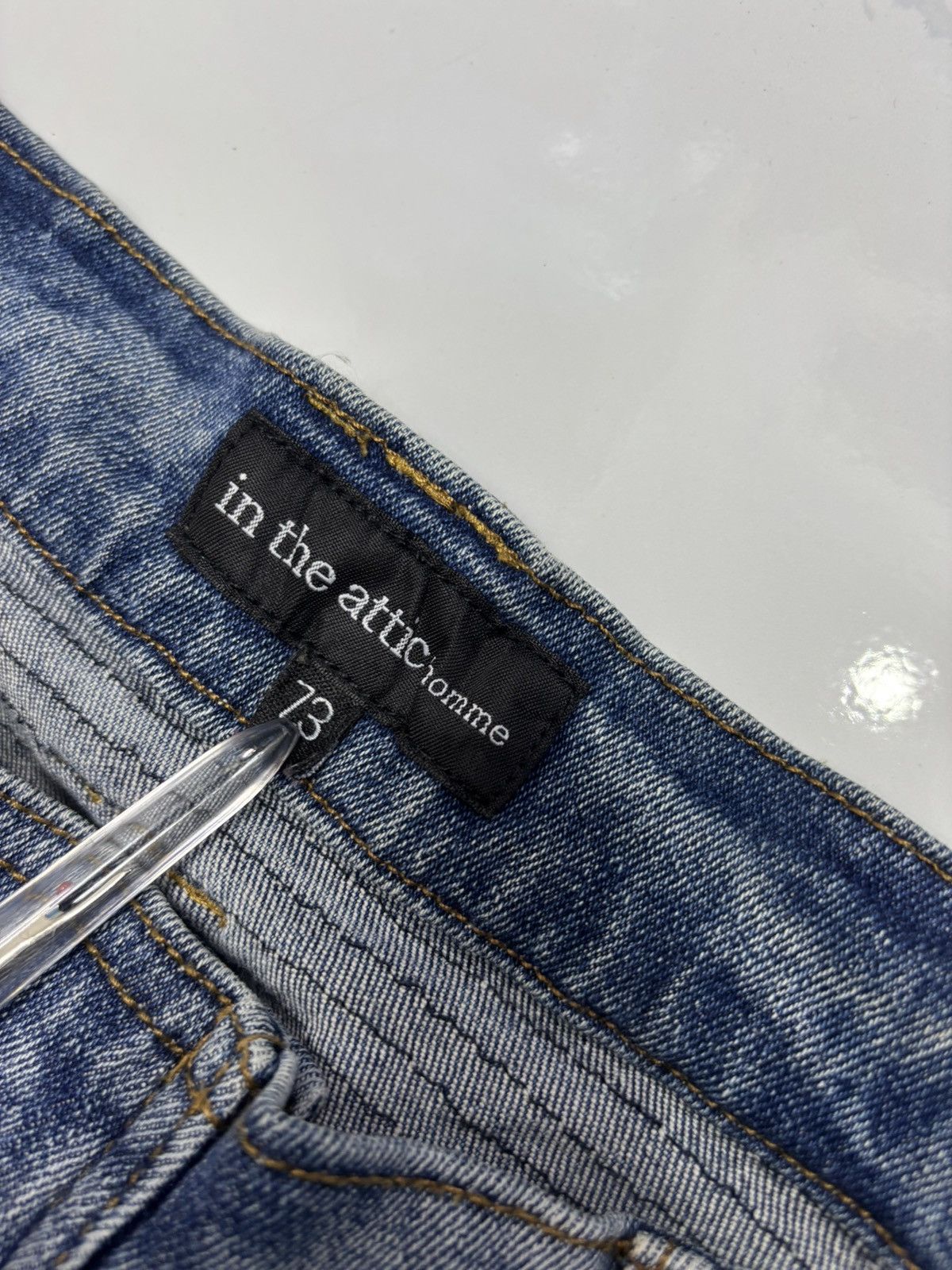 In The Attic IN THE ATTIC BIKER JEANS Size US 30 / EU 46 - 9 Thumbnail
