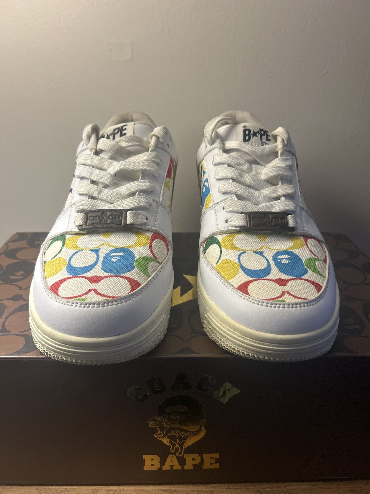 Bape × Coach Bape x Coach Bapesta Size US 10 / EU 43 - 4 Thumbnail