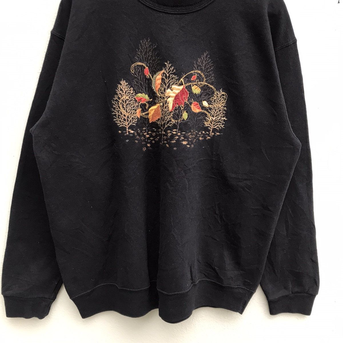 Other Morning sun embroidered double crewneck sweater Size US L / EU 52-54 / 3 - 3 Thumbnail