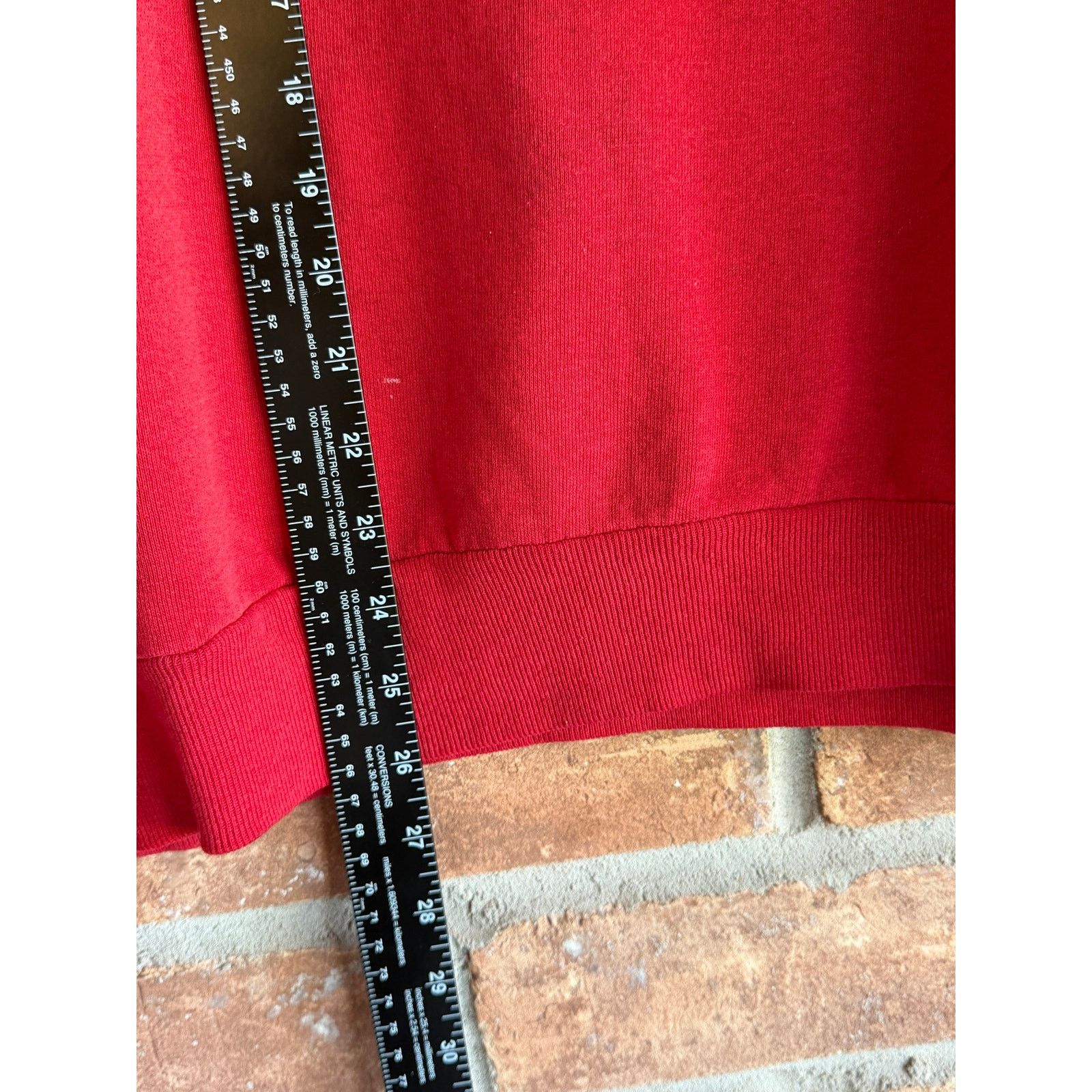 Jerzees Vintage Jerzees Red Blank Crewneck USA Made Large Size US L / EU 52-54 / 3 - 5 Thumbnail