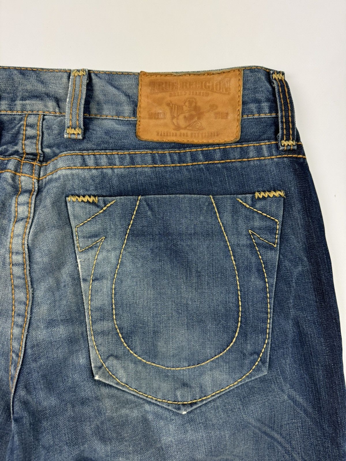 True Religion True Religion Cropped Denim Jeans Pants Size 40 Size US 36 / EU 52 - 12 Thumbnail