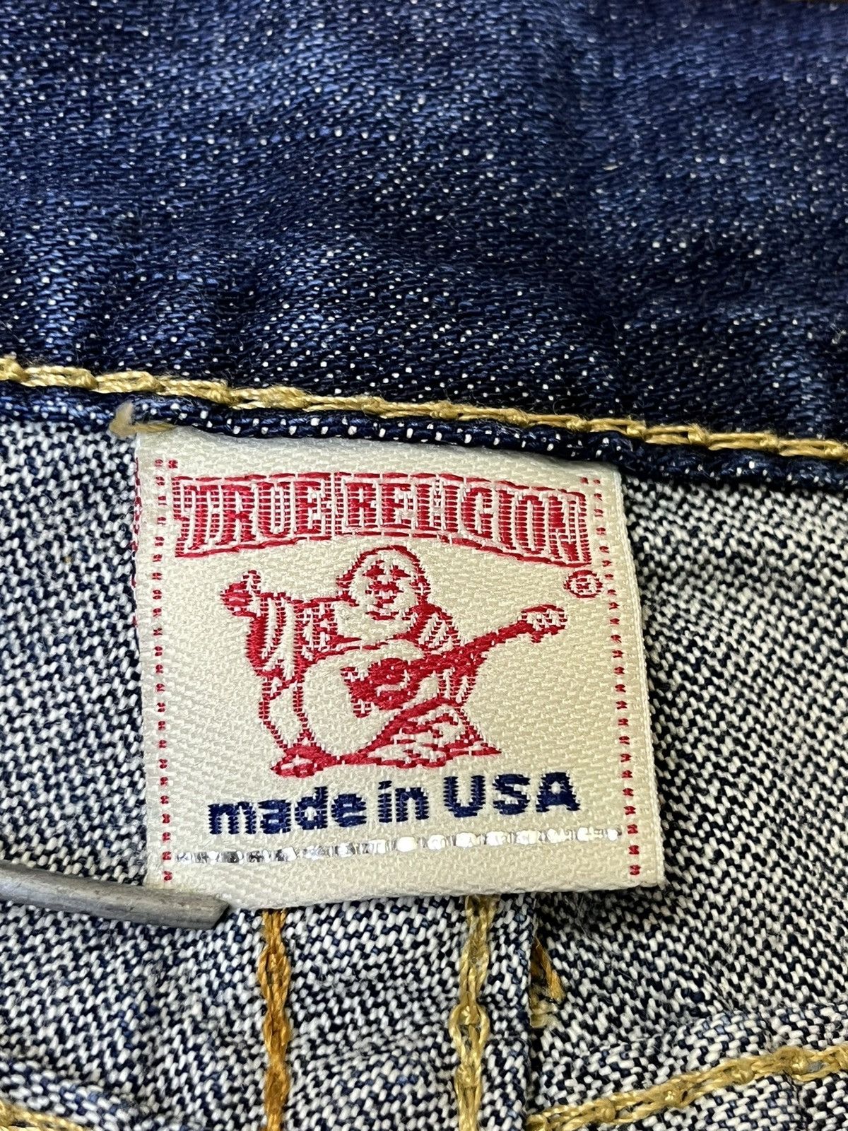 True Religion 🔥FLARE🔥TRUE RELIGION JOEY BIG T FLARED JEANS Size US 34 / EU 50 - 20 Thumbnail
