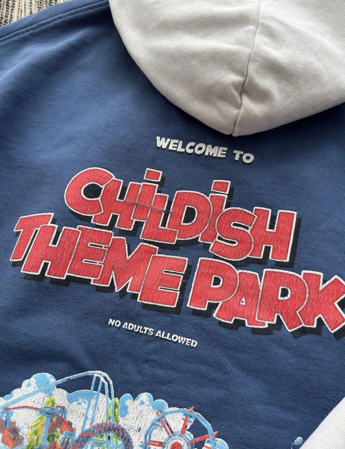 CHILDS Childish Theme Park TGF Vintage Big Logo Heavy Hoodie Men Size US S / EU 44-46 / 1 - 10 Thumbnail