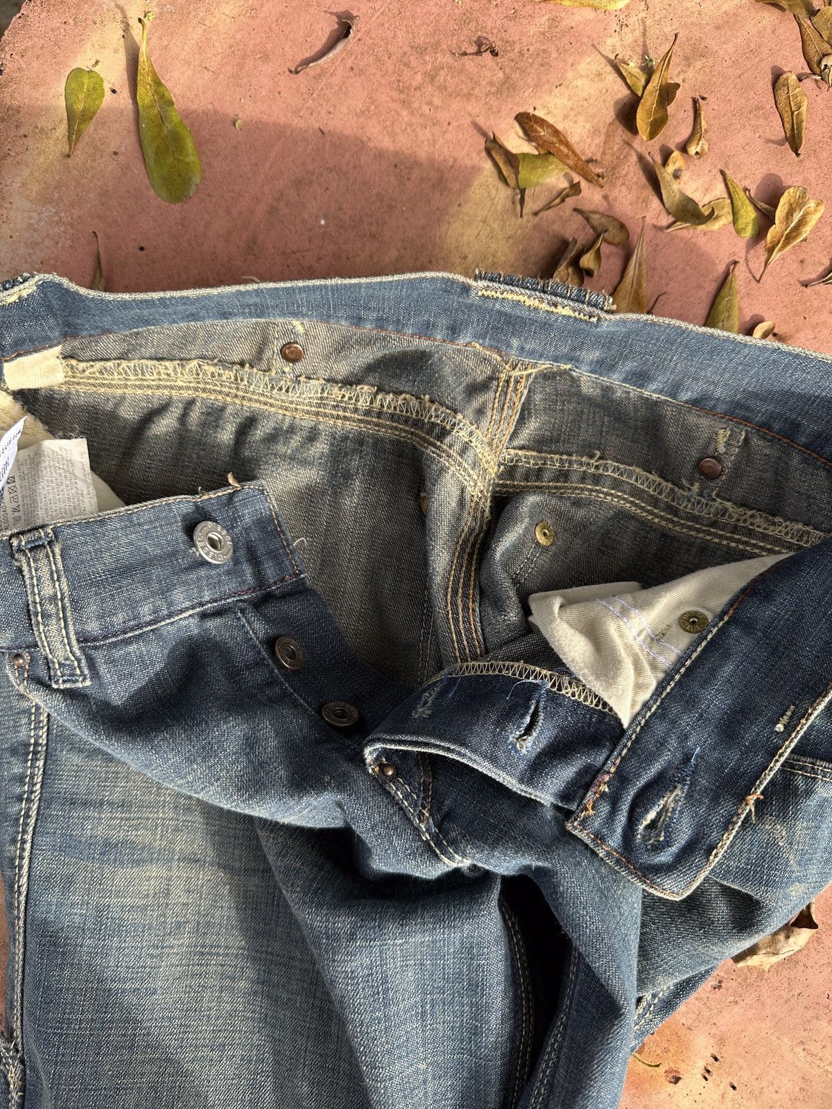 Japanese Brand Diesel Bootcut 💥 BootCut Bluewash Buckleback 💥❗️ Size US 28 / EU 44 - 12 Thumbnail