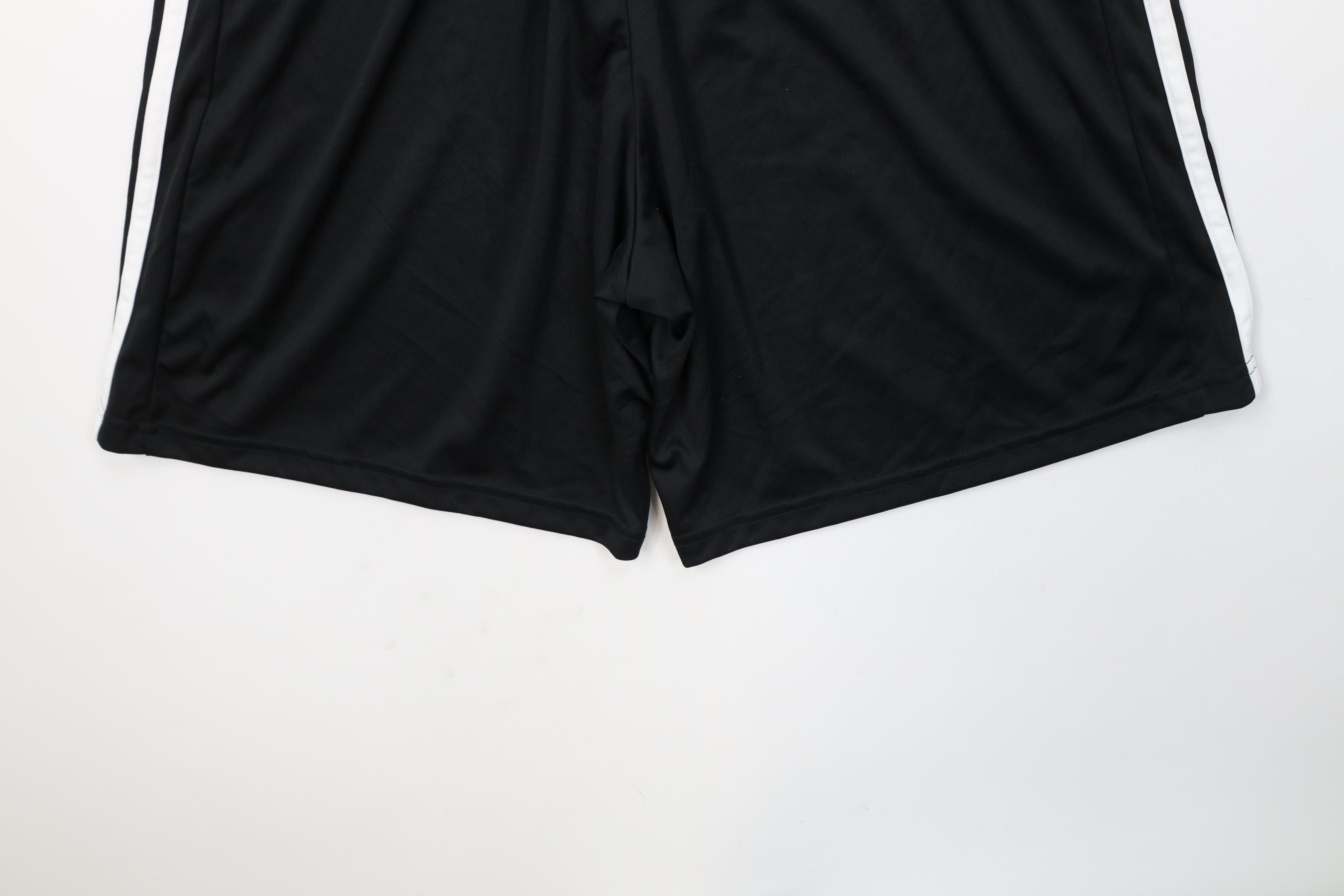 Adidas Vintage Y2K Adidas Running Jogging Soccer Shorts Black Size US 32 / EU 48 - 10 Thumbnail