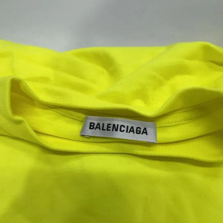 Balenciaga Balenciaga Logo Print Casual T-Shirt 0079-2507 Size S / US 4 / IT 40 - 6 Thumbnail
