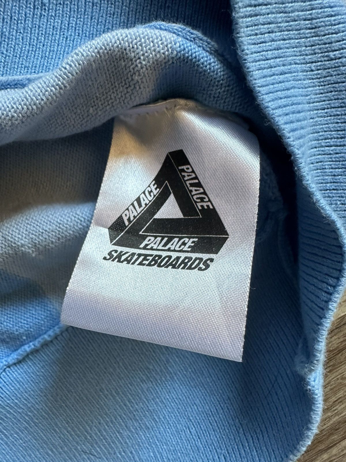 Palace Palace Vesuivio Knit Blue size Medium | Grailed 