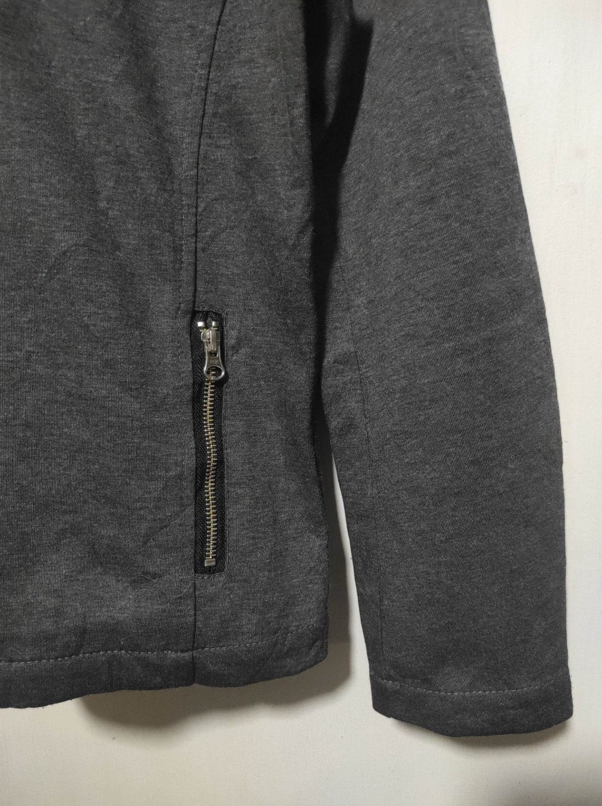 Japanese Brand RageBlue Asymmetrical zip fur hoodie LGB style Size US S / EU 44-46 / 1 - 5 Thumbnail