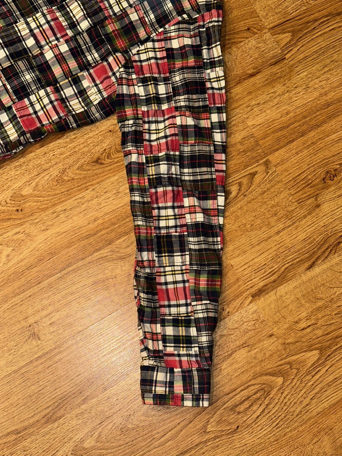 Ralph Lauren Ralph Lauren Classic Fit Madras Patchwork Plaid Button Down Size US L / EU 52-54 / 3 - 4 Thumbnail