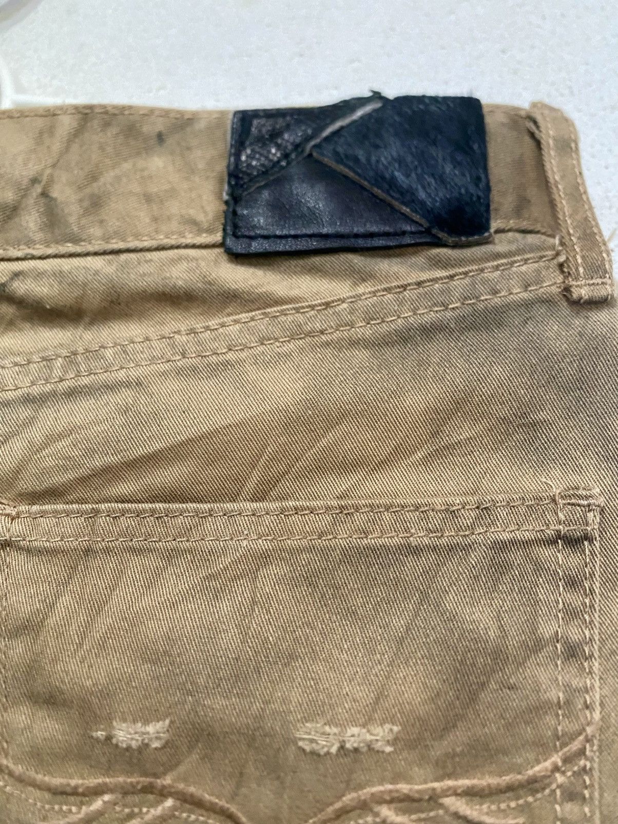 Japanese Brand Japanes Barand Fuga Distress Denim Jeans Size US 30 / EU 46 - 12 Thumbnail