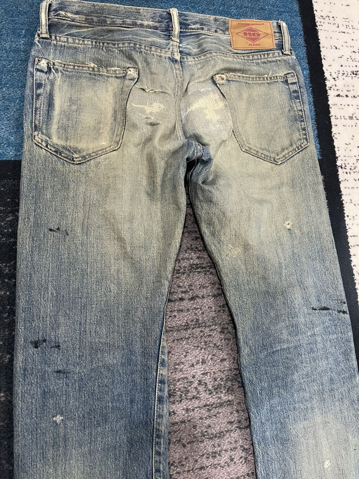 Hysteric Glamour Vintage Hysteric Glamour Distressed Denim Jeans Size US 32 / EU 48 - 12 Thumbnail