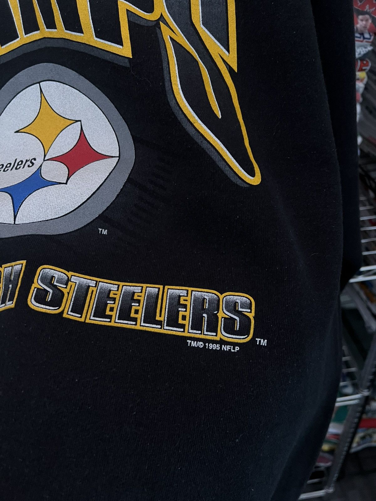 Salem Sportswear 1995 Pittsburgh Steelers NFL Super Bowl Crewneck Size US XL / EU 56 / 4 - 3 Thumbnail