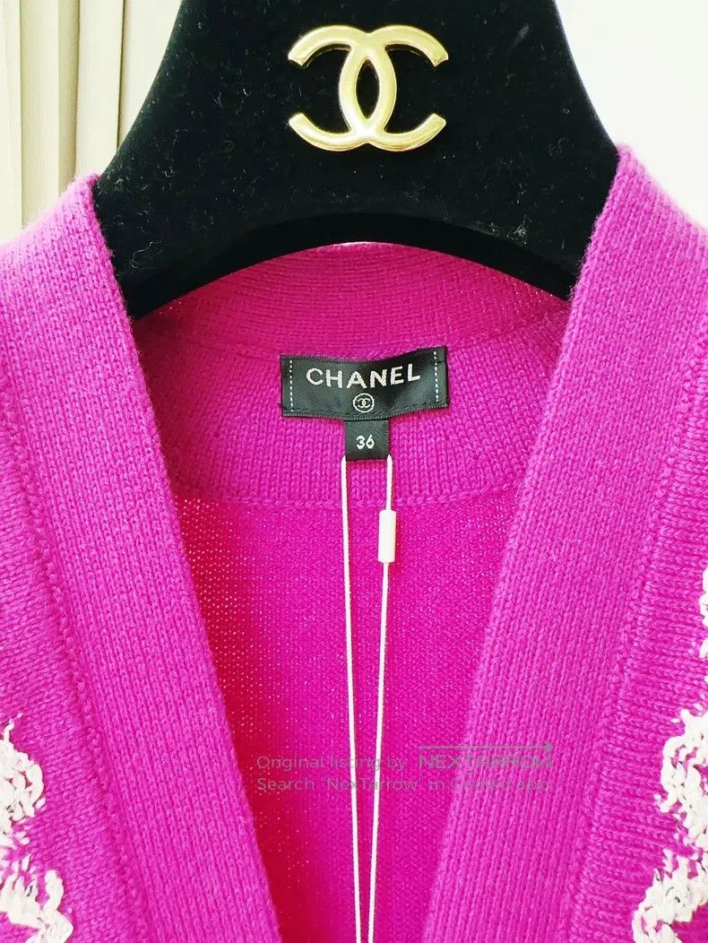 Chanel Chanel 21P Spring and Summer Preview Peach Red White Edge Size XS / US 0-2 / IT 36-38 - 5 Thumbnail