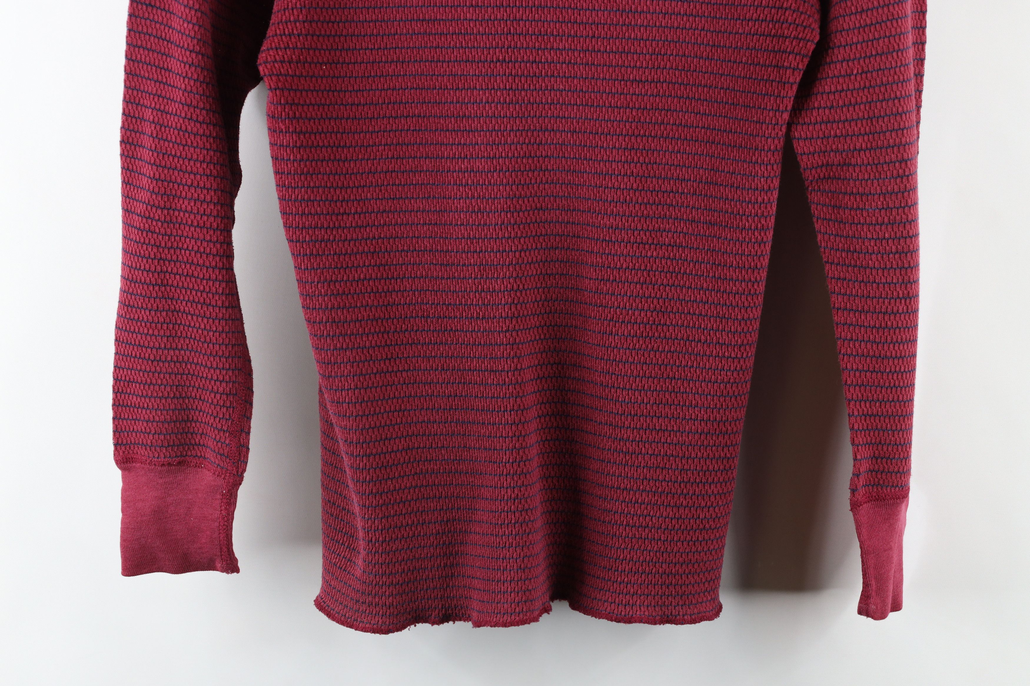 Vintage Vintage 70s Streetwear Thermal Waffle Knit T-Shirt USA Size US S / EU 44-46 / 1 - 3 Thumbnail