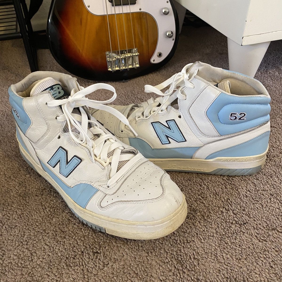 Aime Leon Dore × New Balance RARE James Worthy x 740 High Tribute To UNC 2014 Size US 13 / EU 46 - 2 Thumbnail
