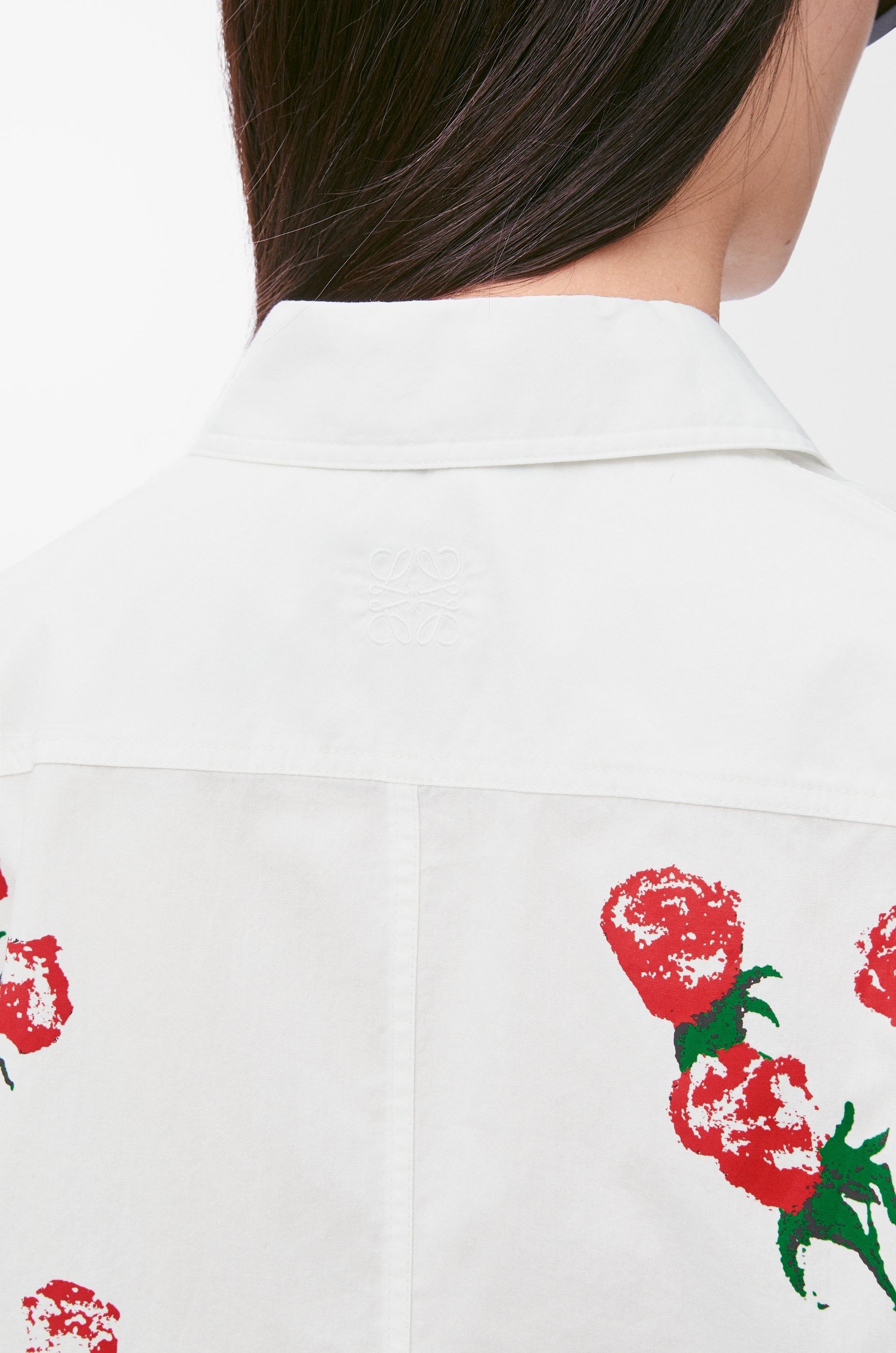Loewe o1in1g0426 Short Sleeve Shirt in White Size M / US 6-8 / IT 42-44 - 5 Thumbnail
