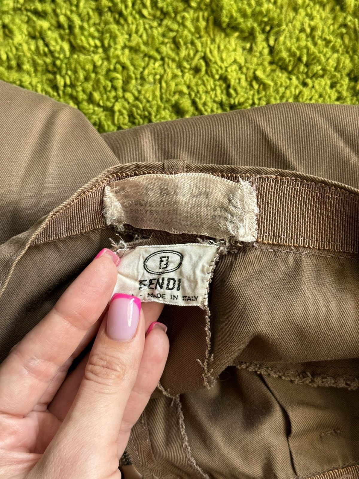 Fendi × Vintage Fendi 80s archive vintage rare pants Size 25" / US 0 / IT 36 - 5 Thumbnail