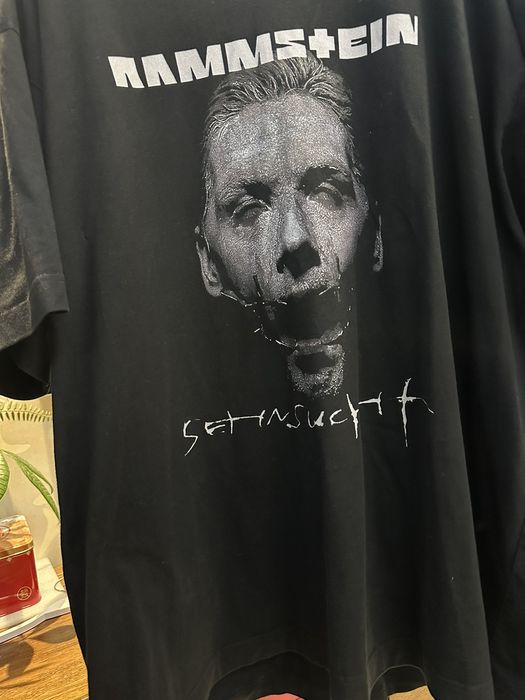 Vetements vetements rammstein shirt | Grailed