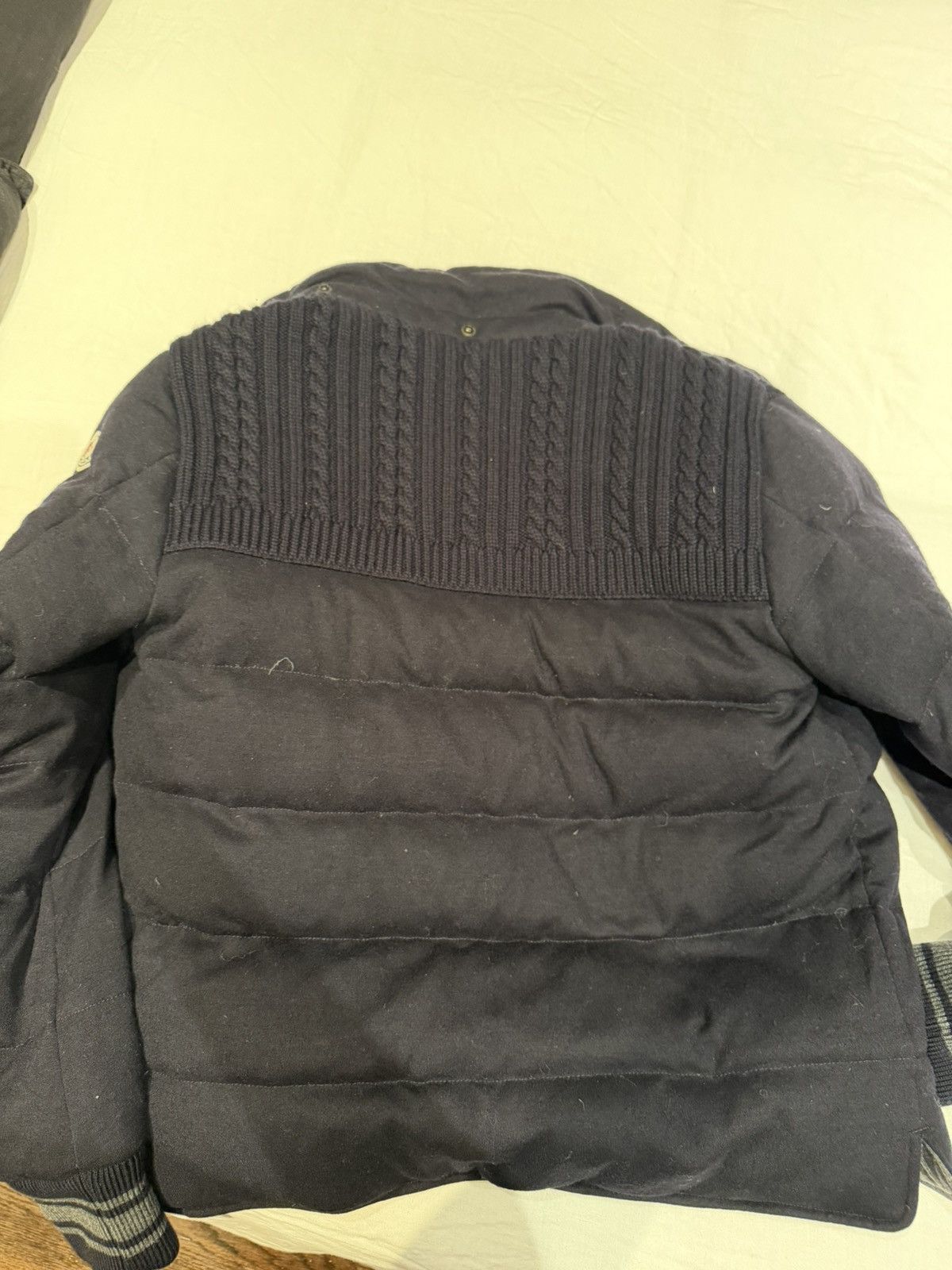 Moncler Men’s Navy Moncler Quilted Down Puffer Jacket Size US M / EU 48-50 / 2 - 4 Thumbnail