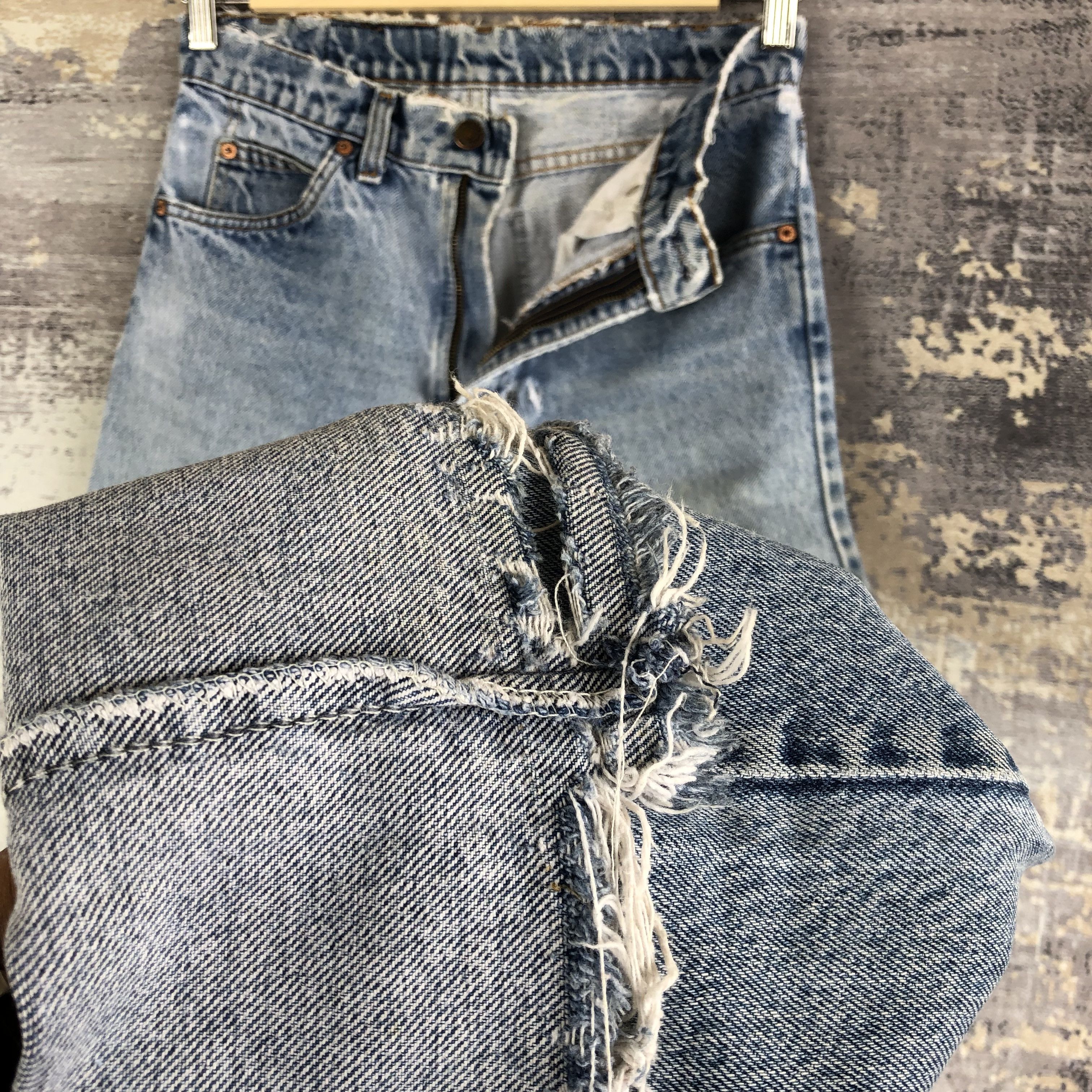 Levi's Vintage Levis Light Wash Jeans Levi's 515 Orange Tab Denim Size US 28 / EU 44 - 8 Thumbnail