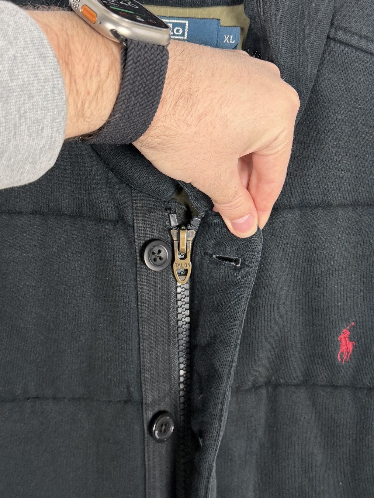 Polo Ralph Lauren Men’s Vintage Polo Ralph Lauren Full Zip Vest Pony Logo XL Size US XL / EU 56 / 4 - 7 Thumbnail