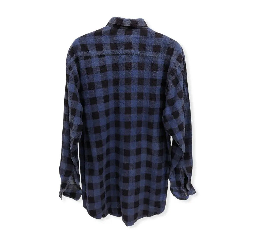 Flannel × Vintage Vintage Hank Homme Plaid Tartan Flannel Shirt 👕 Size US M / EU 48-50 / 2 - 4 Thumbnail