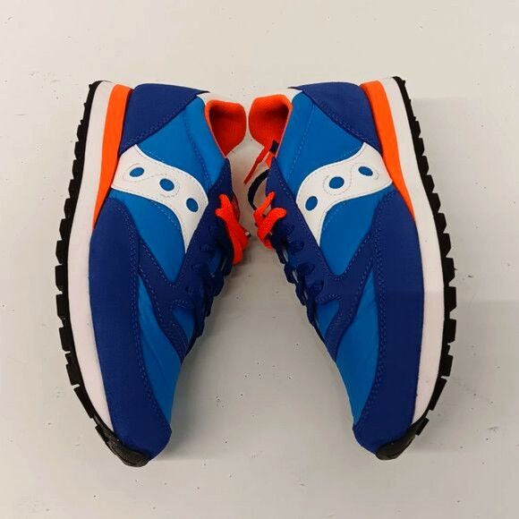 Saucony Saucony Jazz Original Blue & Orange Low Top Sneakers - US11 Size US 11 / EU 44 - 5 Thumbnail
