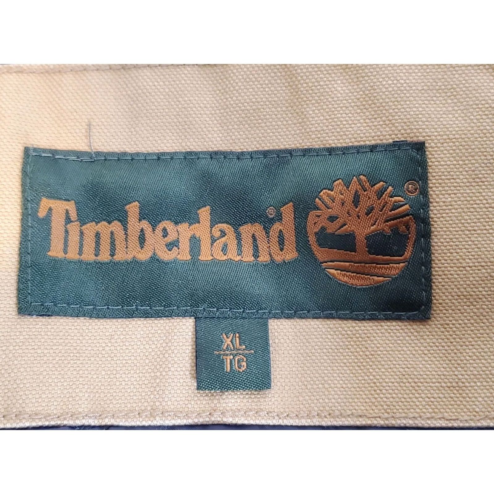 Timberland VINTAGE Timberland Washed Canvas Bomber Field Jacket Wheat Brown Corduroy Trim Men's XL Jacket Size US XL / EU 56 / 4 - 7 Thumbnail