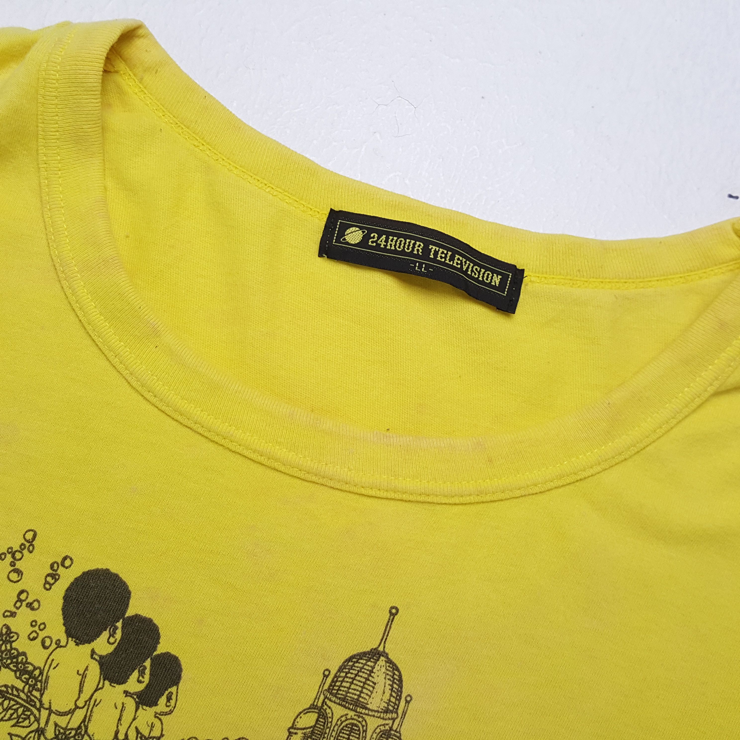 Band Tees × Vintage Vintage YAYOI KUSAMA x SATOSHI OHNO Japanese Brand T-Shirts Size US XL / EU 56 / 4 - 7 Thumbnail