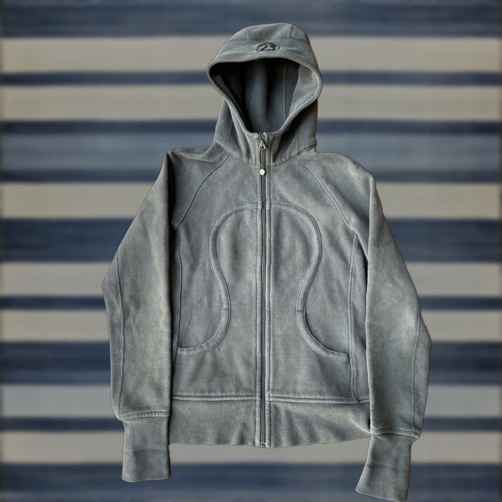 Lululemon Lululemon Scuba Hoodie Sweatshirt Women's 6 Green Full Zip Fleece Lined Shirt Regular Activewear Gym & Training Ladies 6 Green Full Zip Scuba Hoodie Size M / US 6-8 / IT 42-44 - 1 Thumbnail