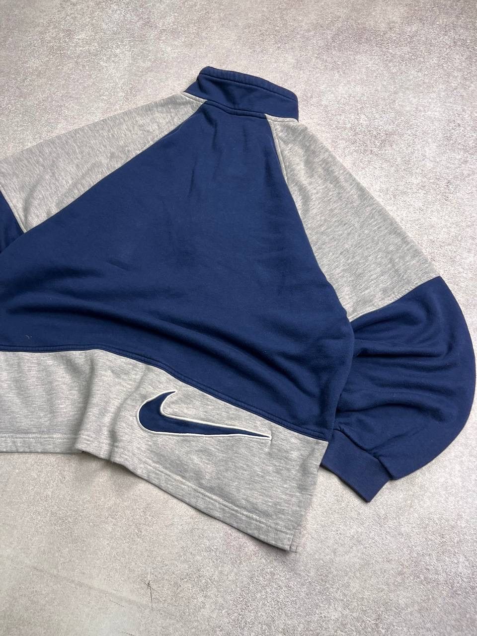 Other Vintage Nike Big Swoosh Quarter Zip Sweatshirt Y2K M Size US M / EU 48-50 / 2 - 6 Thumbnail