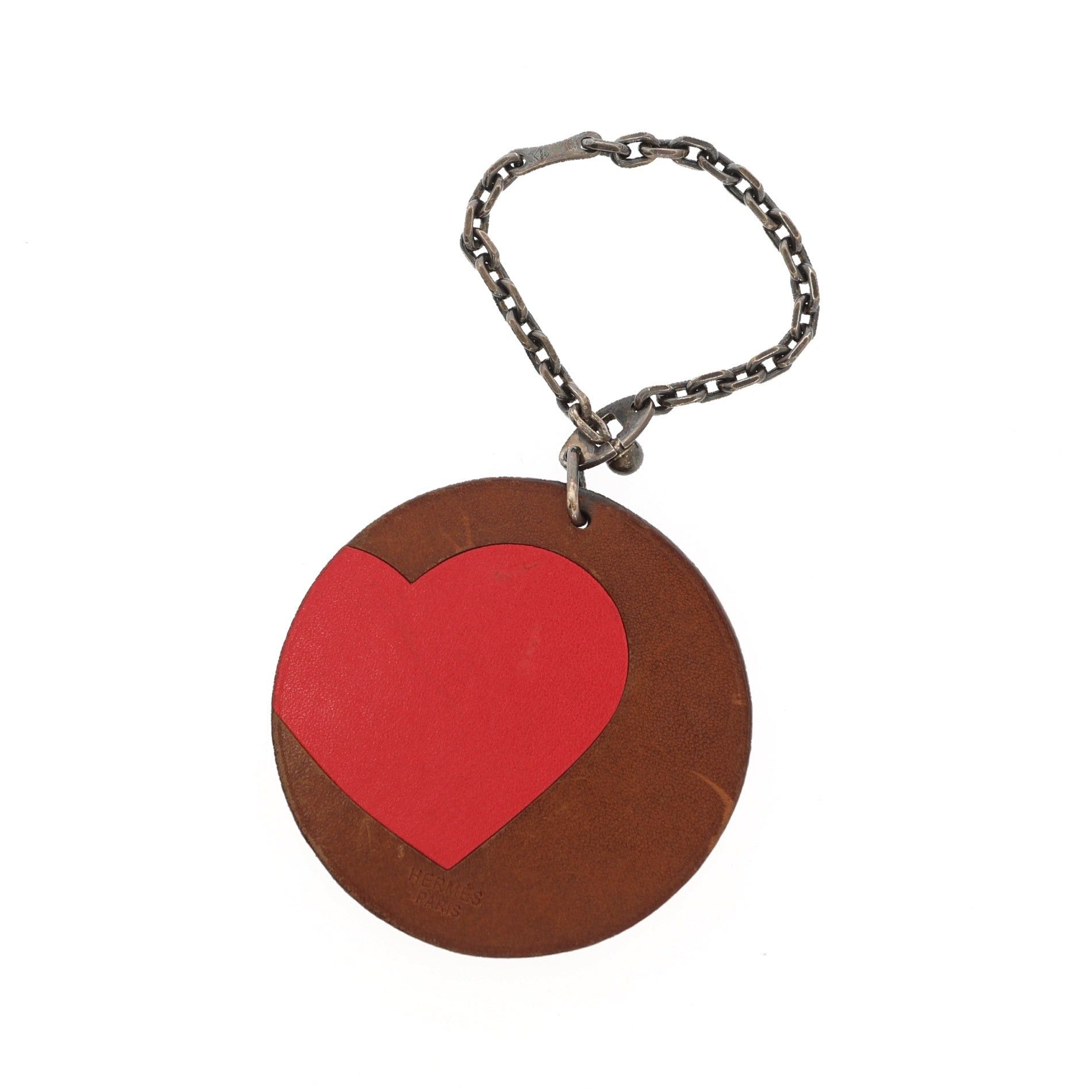image of Hermes Bag Accessory In Brown Leather, Women's