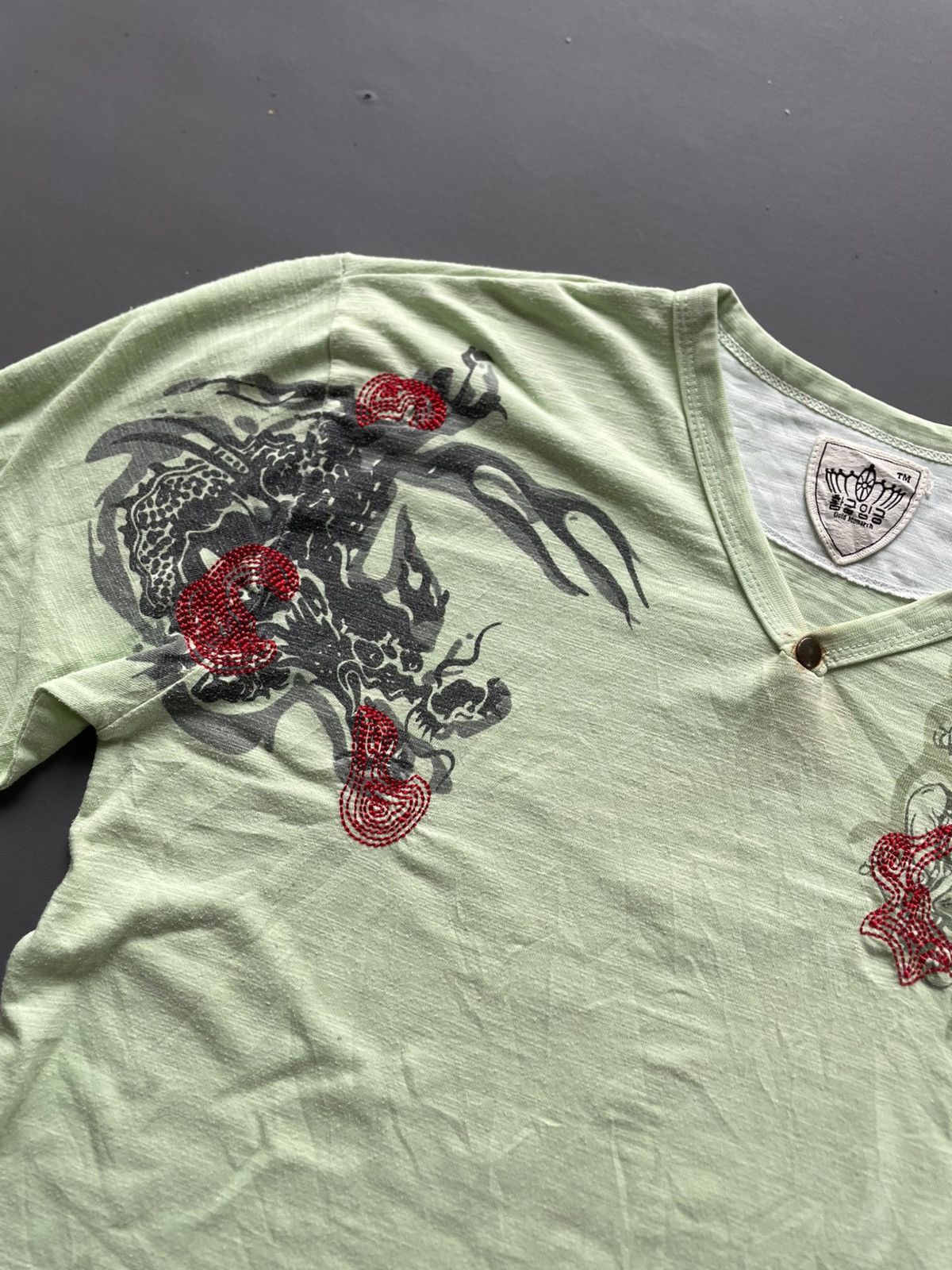 Japanese Brand Japanese Souvenir Sukajan Traditional Longsleeve Poem Lgb Size US M / EU 48-50 / 2 - 3 Thumbnail