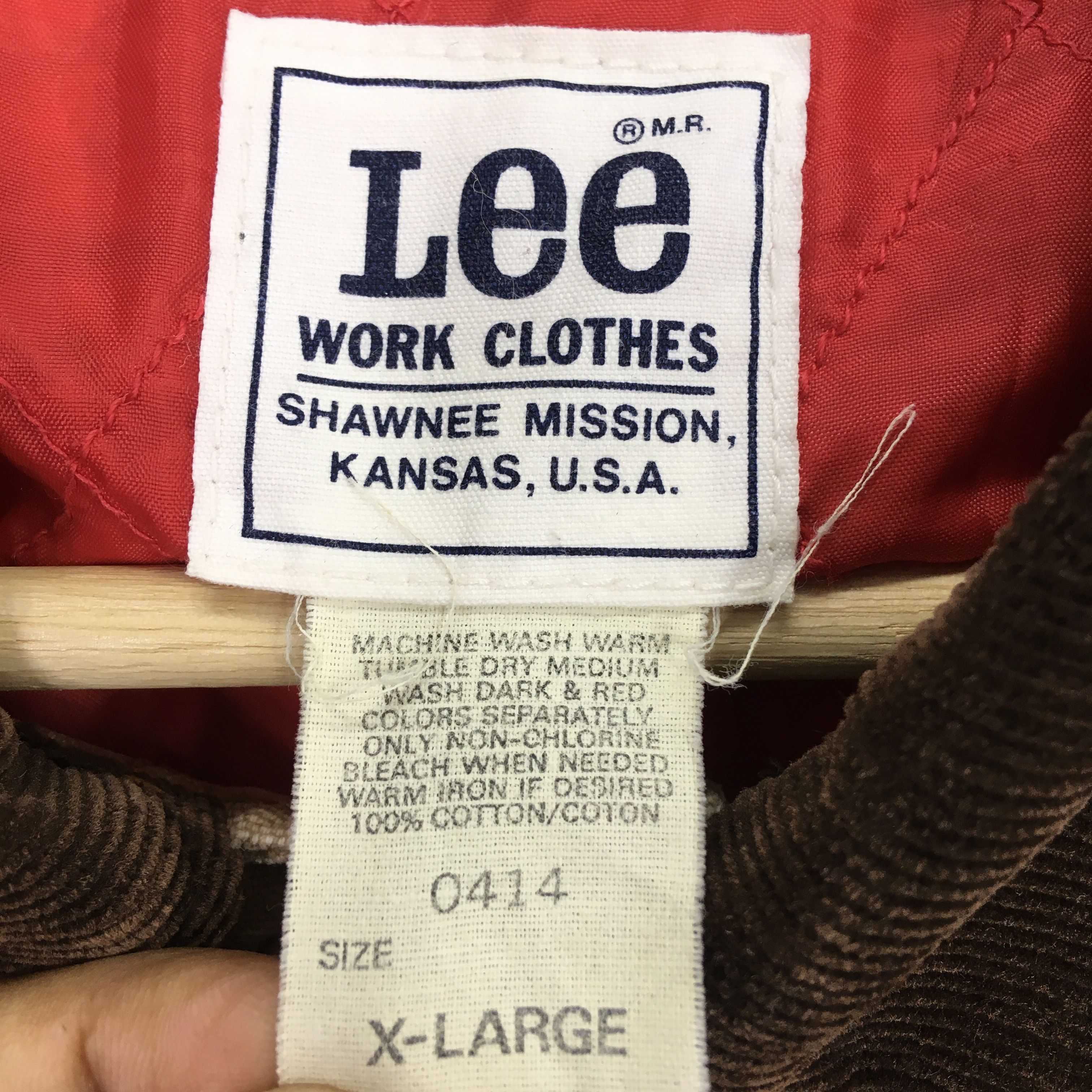 Lee Vintage 90's Lee Hunting Brown Duck Chore Jacket Size US XL / EU 56 / 4 - 10 Thumbnail