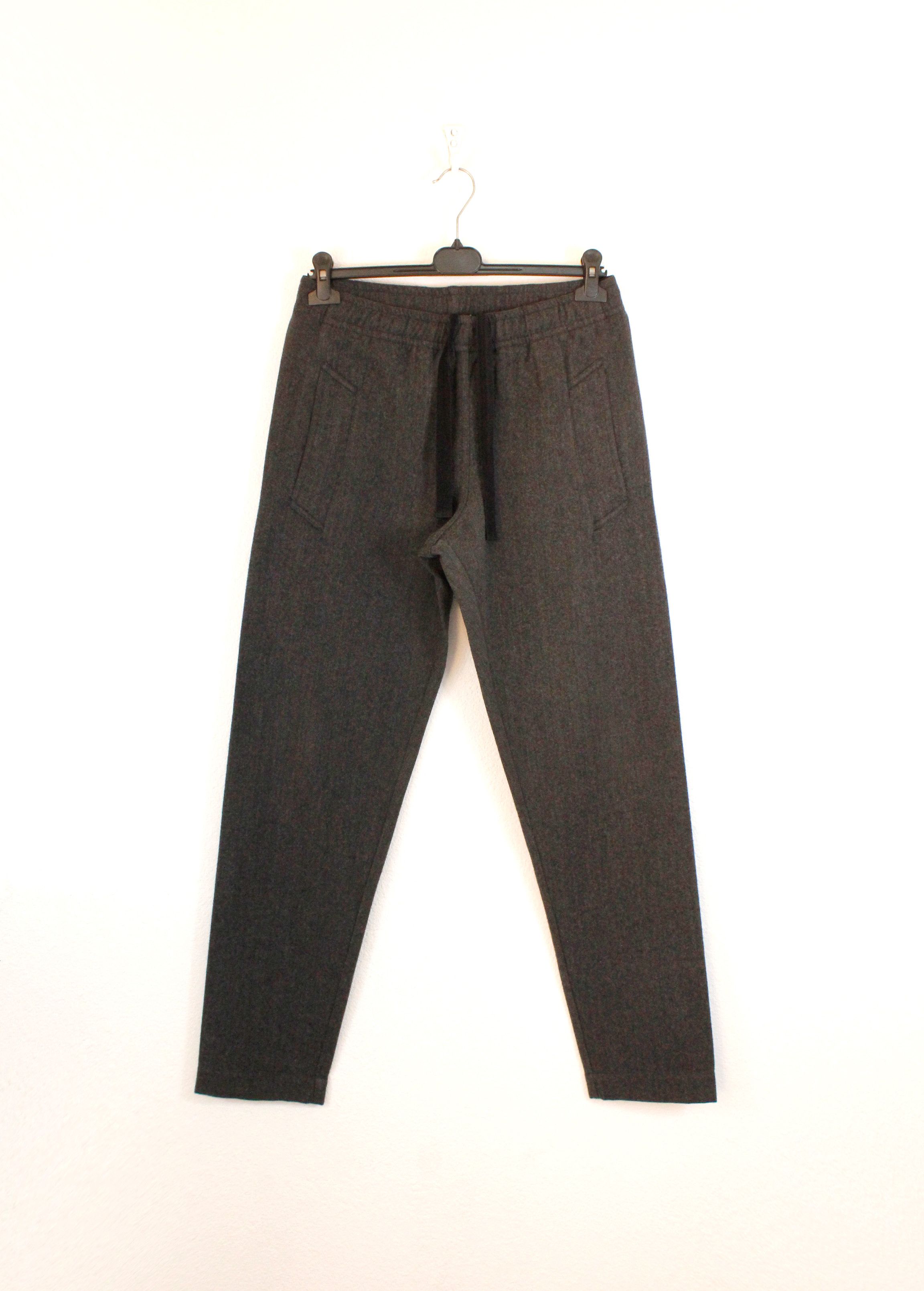 Margaret Howell Margaret Howell MHL Gray Wool Lace Up Sport Chino Pants Size US 30 / EU 46 - 1 Thumbnail
