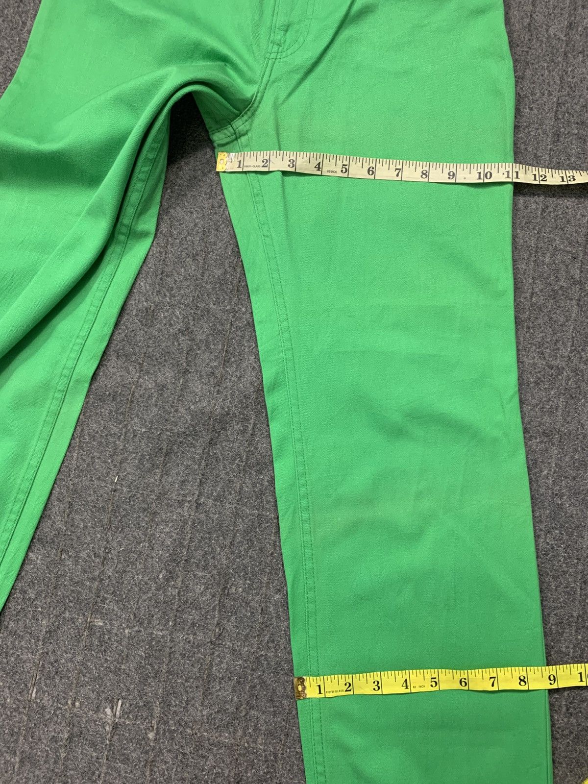 Levi's Levis 84’ Olympic Game US Green Denim Jeans Straight Cut Size 25" / US 0 / IT 36 - 10 Thumbnail