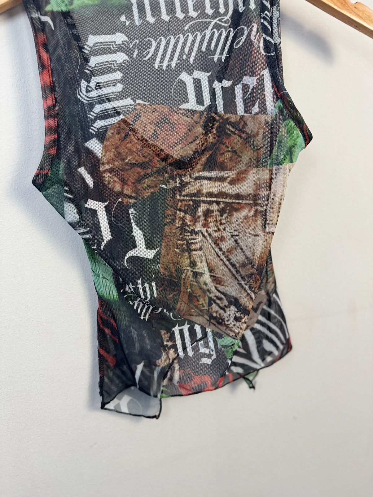 Japanese Brand × Vintage Vintage Mesh Tank Top Size S / US 4 / IT 40 - 6 Thumbnail
