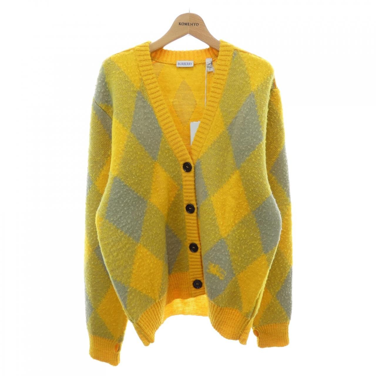 Burberry Burberry Burberry Wool Knit Cardigan Textile Tops 80776841 DUTY FREE for USA Size ONE SIZE - 1 Thumbnail