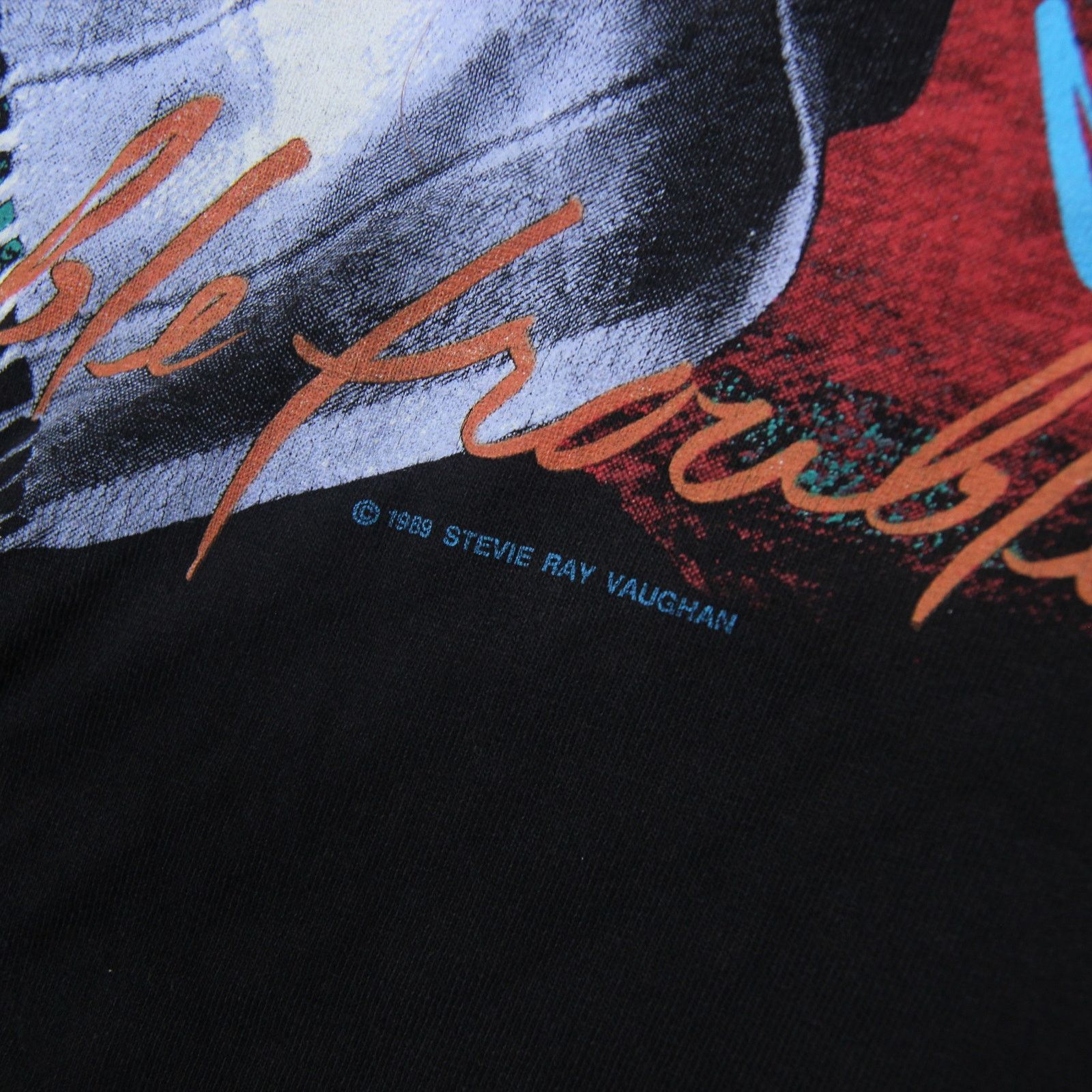 Band Tees × Vintage Vintage 1989 Stevie Ray Vaughan Double Trouble Band T Shirt Size US XL / EU 56 / 4 - 5 Thumbnail