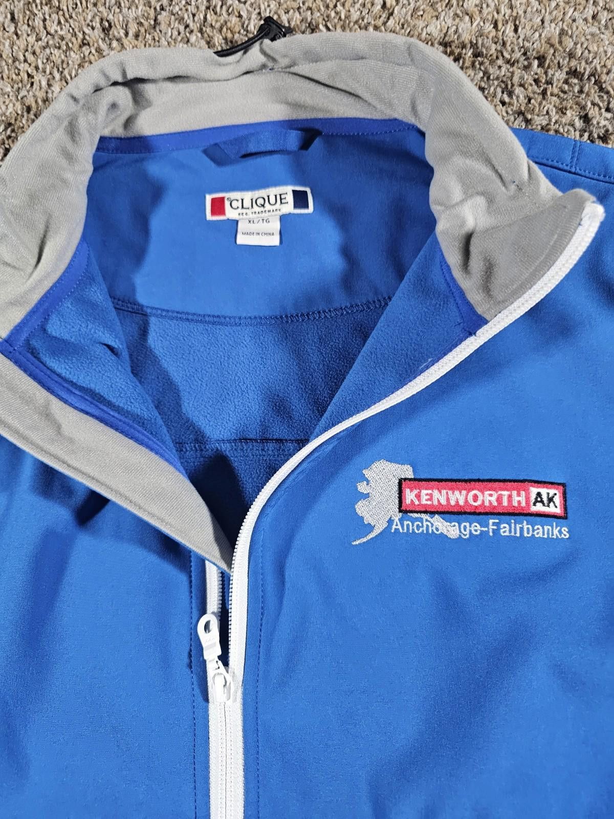 Clique Kenworth AK Anchorage Fairbanks ALASKA zip Clique Jacket XL Size US XL / EU 56 / 4 - 2 Thumbnail
