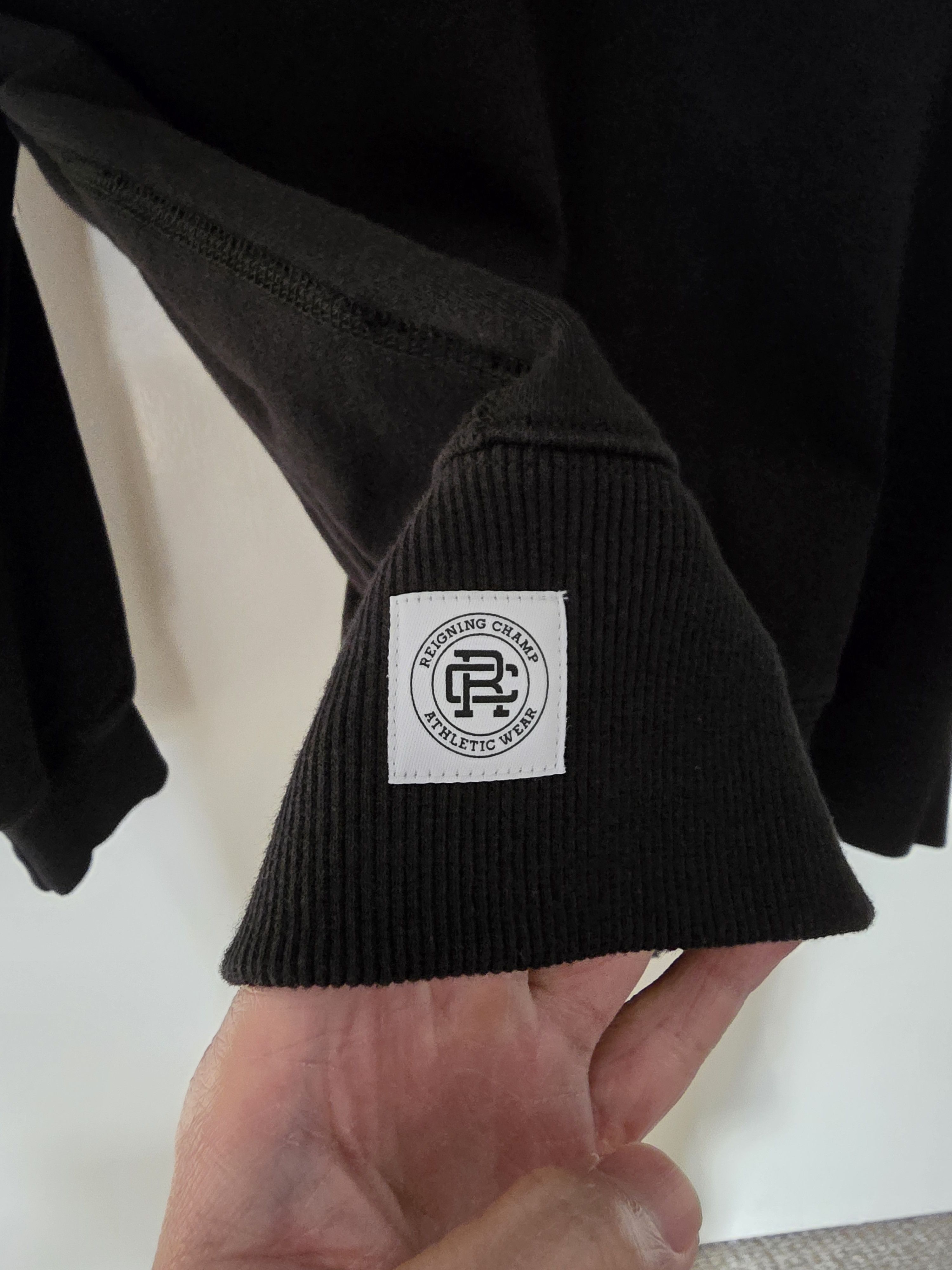 Reigning Champ New Reigning Champ Black Heavyweight Fleece Bomber Jacket Size US S / EU 44-46 / 1 - 4 Thumbnail