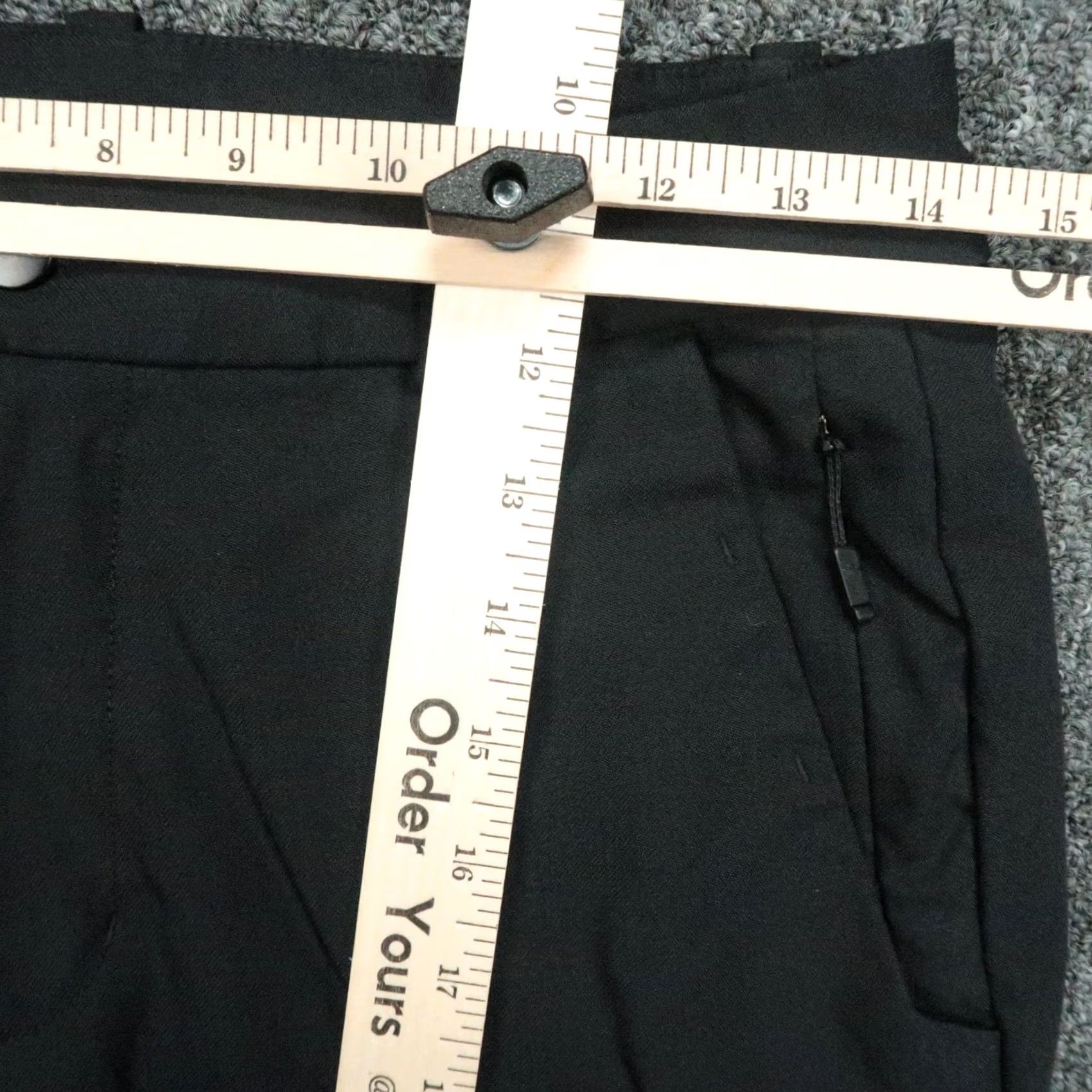 Lululemon Lululemon Pants Mens 28x31 Black Stretch Chino Zip Pocket Trouser Golf Shirt Pants Category: Pants Size US 28 / EU 44 - 7 Thumbnail