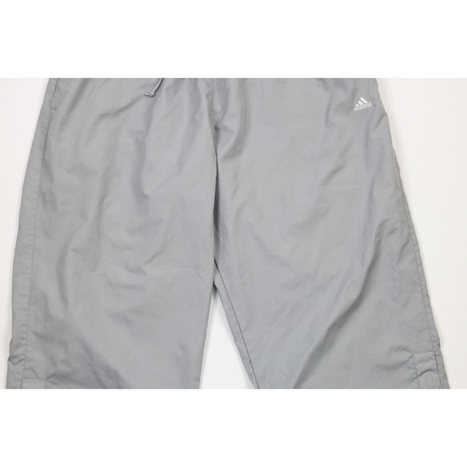 Adidas × Vintage Vintage Y2K 2001 Adidas Distressed Wide Leg Pants Size US 40 / EU 56 - 3 Thumbnail