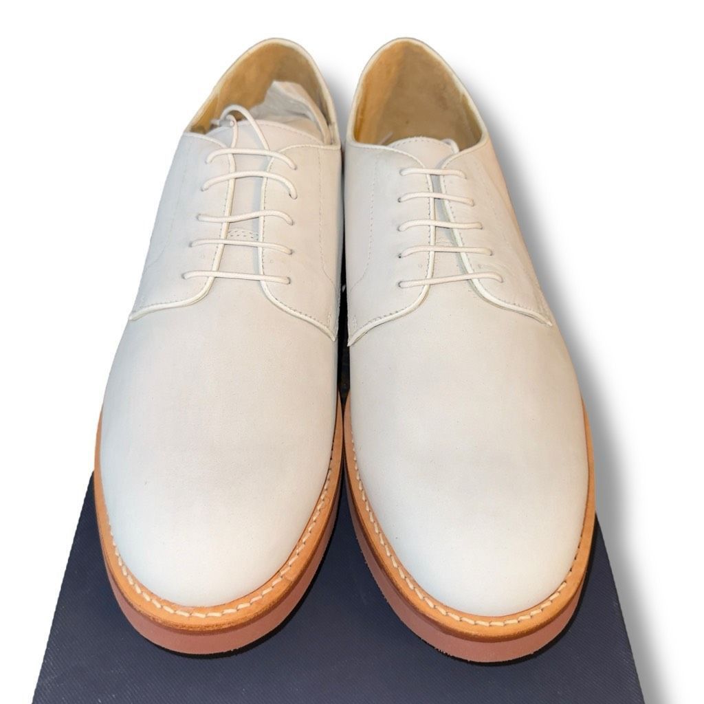 Brooks Brothers New Brooks Brothers Nubuck Derbies in Ivory Suede Men’s Sz 11.5 Size US 11.5 / EU 44-45 - 2 Thumbnail