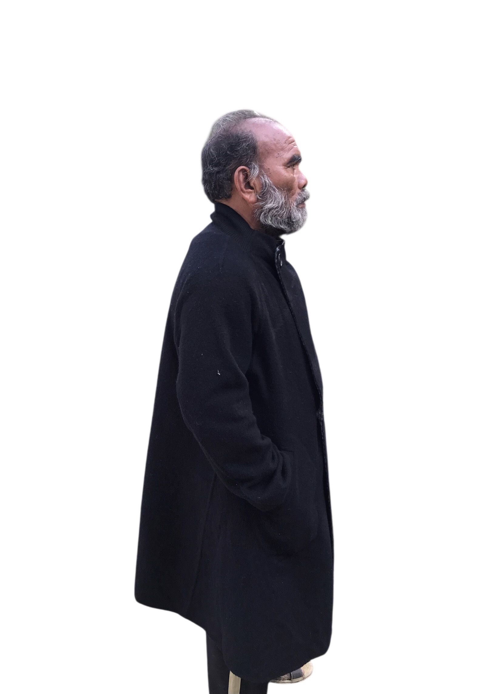 Issey Miyake ARCHIVE 90s ISSEY MIYAKE Plantation wool Windcoat Reversible Size US M / EU 48-50 / 2 - 9 Thumbnail