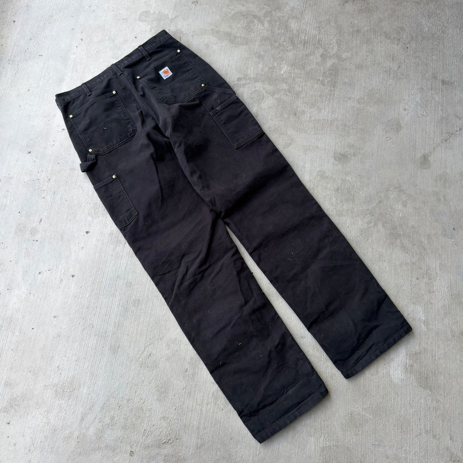 Carhartt × Vintage Carhartt black double knee work wear carpenter pants Size US 34 / EU 50 - 5 Thumbnail